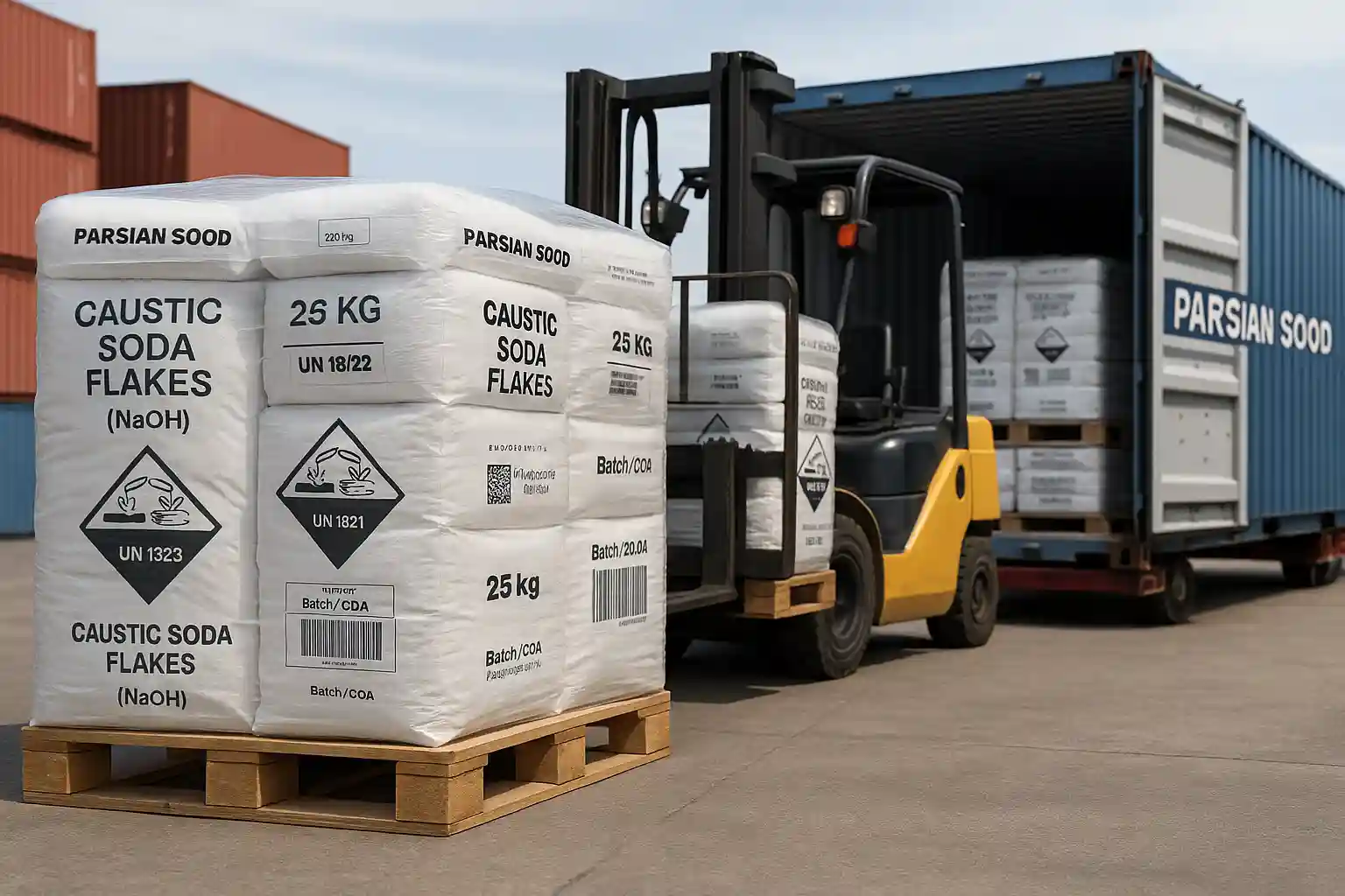 انواع  بسته‌  بندی  سود  سوزآور  در  پارسیان سود