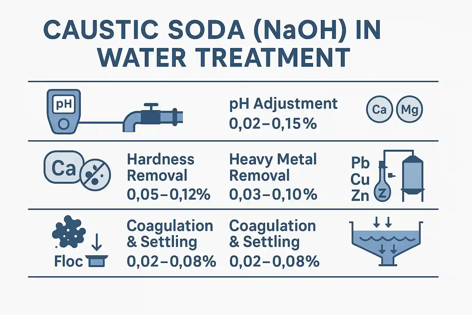 ایمنی مصرف و ذخیره‌ سازی سود سوزآور در تصفیه‌ خانه آب