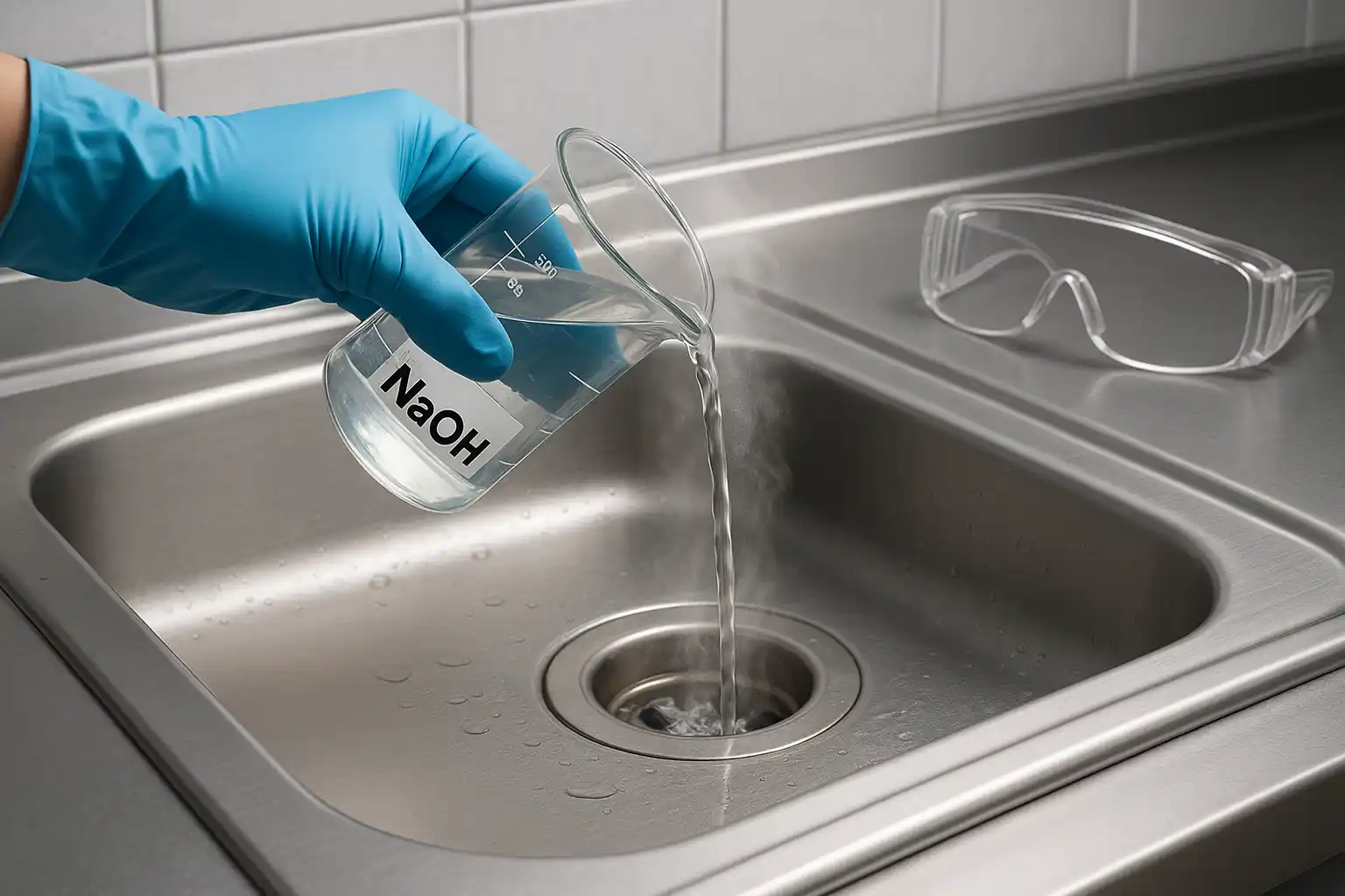 کاربرد سود سوزآور در لوله بازکنی | روش ایمن و مزایای آن